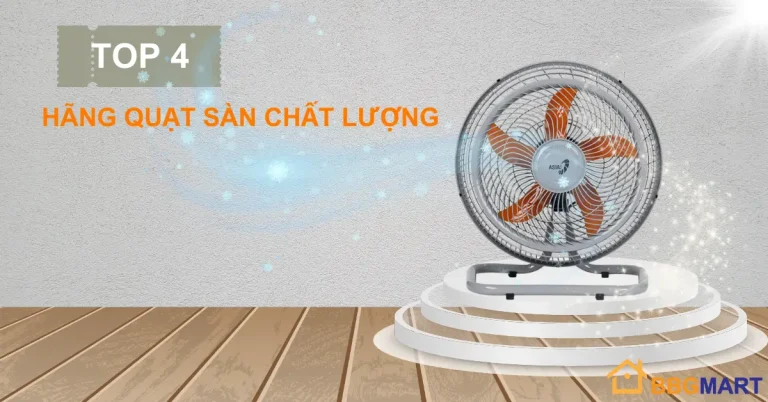 TOP 4 hãng quạt sàn asia hali yanfan chinghai