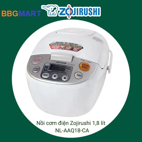 san phẩm noi com dien zojirushi