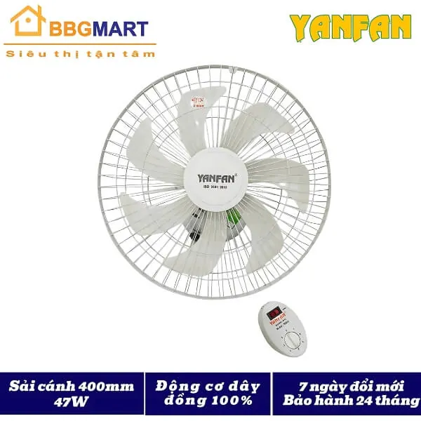 Quạt Trần Đảo Yanfan TD501 Công Suất 47W Bảo hành 24 tháng
