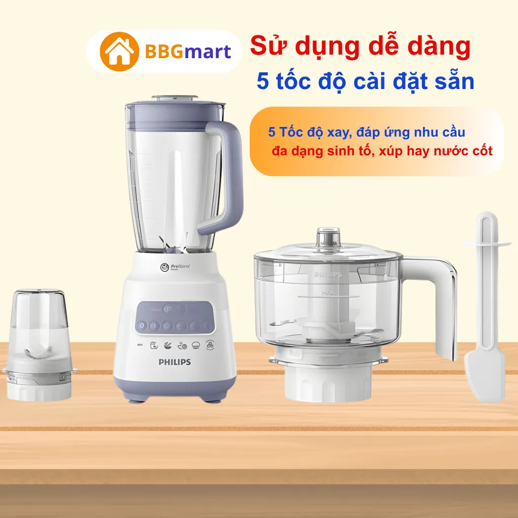 Máy xay sinh tố Philips HR2221 Giá Rẻ 700W – Giao hàng tận nơi